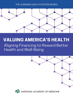 cover image of Valuing America's Health